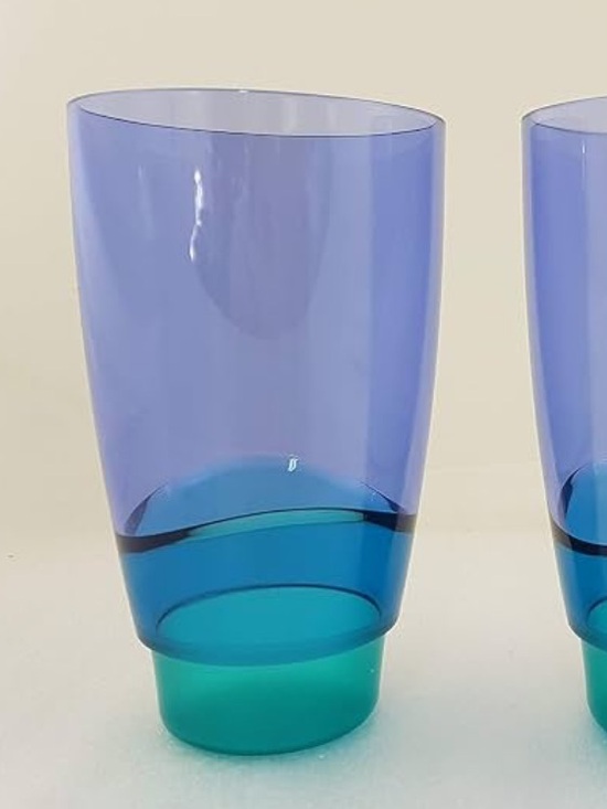 Tupperware Other - NWT Tupperware Blue and Green Translucent Tumblers set of four